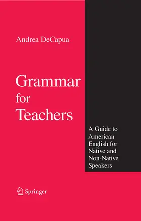 DeCapua | Grammar for Teachers | E-Book | sack.de