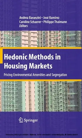 Baranzini / Ramirez / Schaerer |  Hedonic Methods in Housing Markets | eBook | Sack Fachmedien