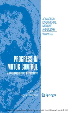Sternad | Progress in Motor Control | E-Book | www.sack.de