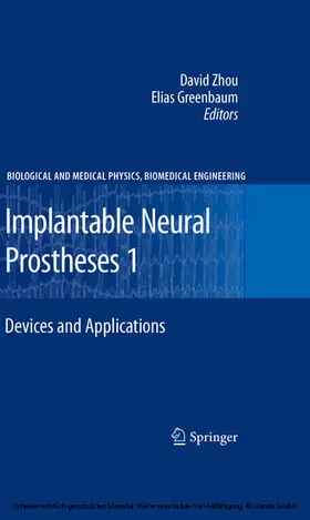 Zhou / Greenbaum / Zhou. | Implantable Neural Prostheses 1 | E-Book | www.sack.de