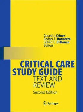 Criner / Barnette / D'Alonzo |  Critical Care Study Guide | eBook | Sack Fachmedien