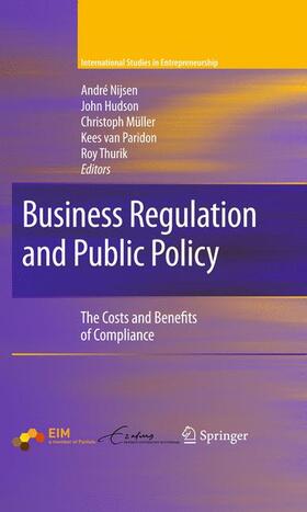 Nijsen / Hudson / Thurik |  Business Regulation and Public Policy | Buch |  Sack Fachmedien