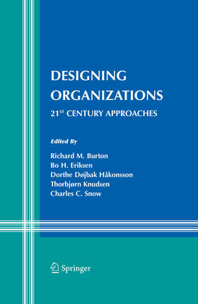 Burton / Eriksen / Håkonsson | Designing Organizations | E-Book | sack.de