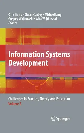 Barry / Conboy / Lang |  Information Systems Development | eBook | Sack Fachmedien