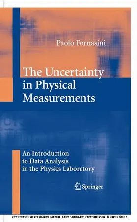 Fornasini |  The Uncertainty in Physical Measurements | eBook | Sack Fachmedien