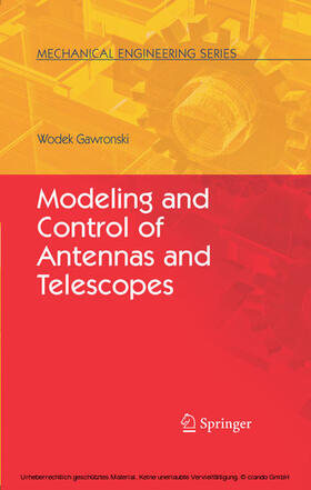 Gawronski |  Modeling and Control of Antennas and Telescopes | eBook | Sack Fachmedien
