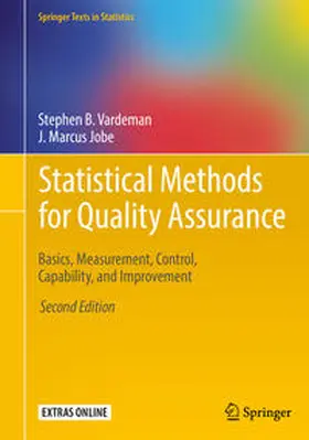 Vardeman / Jobe |  Statistical Methods for Quality Assurance | eBook | Sack Fachmedien