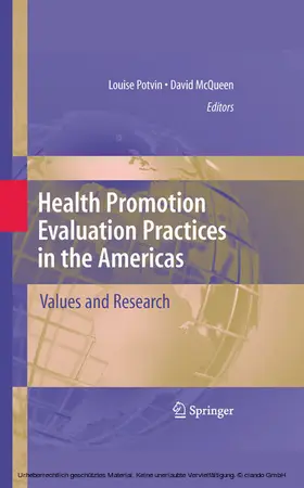 Potvin / McQueen |  Health Promotion Evaluation Practices in the Americas | eBook | Sack Fachmedien