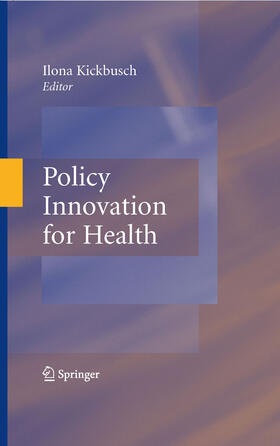 Kickbusch | Policy Innovation for Health | E-Book | sack.de