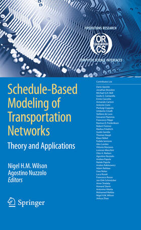 Wilson / Nuzzolo | Schedule-Based Modeling of Transportation Networks | E-Book | sack.de