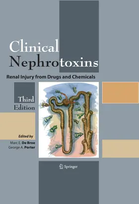 de Broe / Porter |  Clinical Nephrotoxins | eBook | Sack Fachmedien