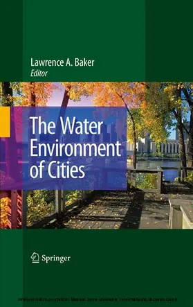 Baker | The Water Environment of Cities | E-Book | www.sack.de