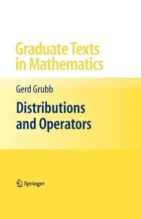 Grubb |  Distributions and Operators | eBook | Sack Fachmedien