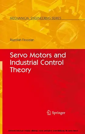 Firoozian |  Servo Motors and Industrial Control Theory | eBook | Sack Fachmedien