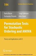 Basso / Pesarin / Salmaso |  Permutation Tests for Stochastic Ordering and ANOVA | eBook | Sack Fachmedien