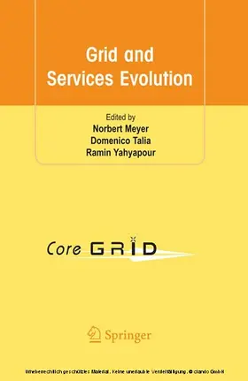 Meyer / Yahyapour / Talia |  Grid and Services Evolution | eBook | Sack Fachmedien