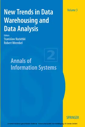 Kozielski / Wrembel | New Trends in Data Warehousing and Data Analysis | E-Book | sack.de