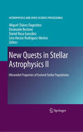 Chavez Dagostino / Bertone / Rosa Gonzalez |  New Quests in Stellar Astrophysics II | eBook | Sack Fachmedien