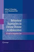 O'Donohue |  Behavioral Approaches to Chronic Disease in Adolescence | eBook | Sack Fachmedien