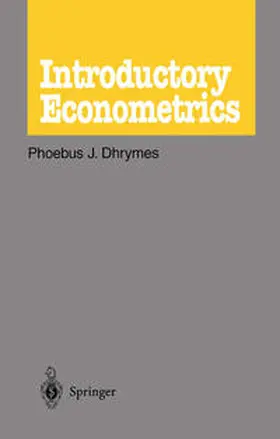 Dhrymes |  Introductory Econometrics | Buch |  Sack Fachmedien
