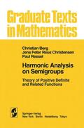 van den Berg / Christensen / Ressel |  Harmonic Analysis on Semigroups | Buch |  Sack Fachmedien
