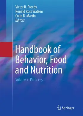 Preedy / Watson / Martin |  Handbook of Behavior, Food and Nutrition | Buch |  Sack Fachmedien