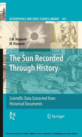 Vaquero / Vázquez | The Sun Recorded Through History | E-Book | www.sack.de