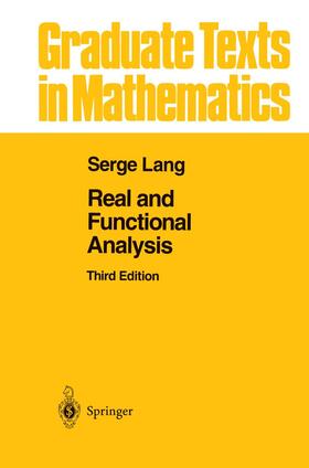 Lang |  Real and Functional Analysis | Buch |  Sack Fachmedien