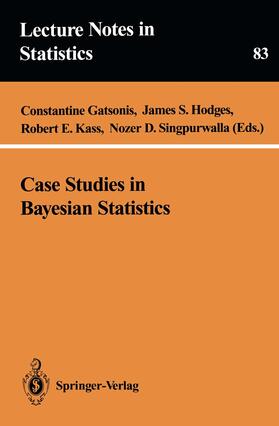 Gatsonis / Singpurwalla / Hodges |  Case Studies in Bayesian Statistics | Buch |  Sack Fachmedien