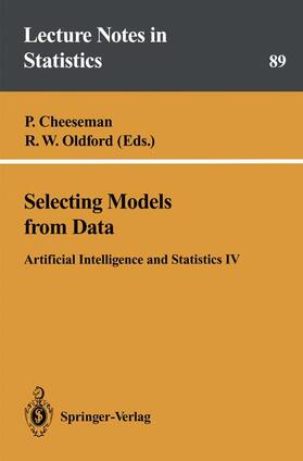 Oldford / Cheeseman |  Selecting Models from Data | Buch |  Sack Fachmedien