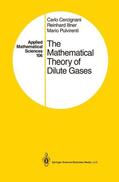 Cercignani / Pulvirenti / Illner |  The Mathematical Theory of Dilute Gases | Buch |  Sack Fachmedien