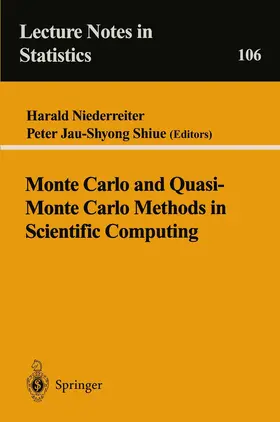 Niederreiter / Shiue |  Monte Carlo and Quasi-Monte Carlo Methods in Scientific Computing | Buch |  Sack Fachmedien