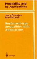 Simonelli / Galambos |  Bonferroni-type Inequalities with Applications | Buch |  Sack Fachmedien