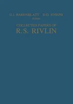 Barenblatt / Joseph |  Collected Papers of R.S. Rivlin | Buch |  Sack Fachmedien