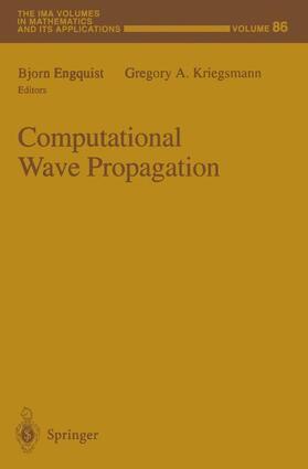 Engquist / Kriegsmann |  Computational Wave Propagation | Buch |  Sack Fachmedien