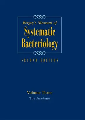 Vos / Garrity / Jones |  Bergey's Manual of Systematic Bacteriology | Buch |  Sack Fachmedien
