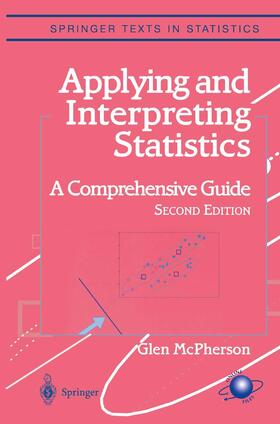 McPherson |  Applying and Interpreting Statistics | Buch |  Sack Fachmedien
