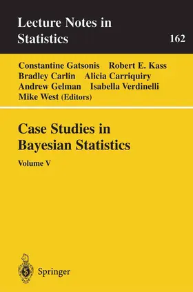 Gatsonis / Kass / Carlin |  Case Studies in Bayesian Statistics | Buch |  Sack Fachmedien