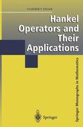 Peller |  Hankel Operators and Their Applications | Buch |  Sack Fachmedien