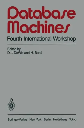DeWitt / Boral |  Database Machines | Buch |  Sack Fachmedien