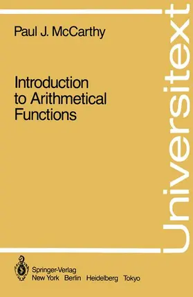 McCarthy |  Introduction to Arithmetical Functions | Buch |  Sack Fachmedien