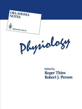 Thies / Person |  Physiology | Buch |  Sack Fachmedien