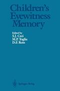 Ceci / Toglia / Ross |  Children's Eyewitness Memory | Buch |  Sack Fachmedien
