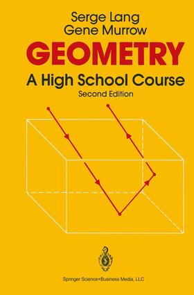 Murrow / Lang |  Geometry | Buch |  Sack Fachmedien
