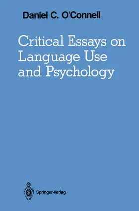  Critical Essays on Language Use and Psychology | Buch |  Sack Fachmedien