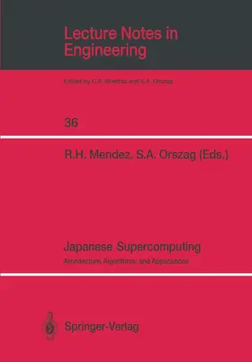 Mendez / Orszag |  Japanese Supercomputing | Buch |  Sack Fachmedien