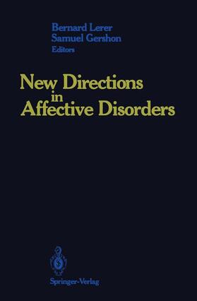 Lerer / Gershon | New Directions in Affective Disorders | Buch | 978-0-387-96769-1 | sack.de