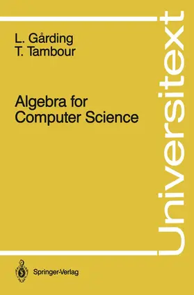 Garding / Tambour |  Algebra for Computer Science | Buch |  Sack Fachmedien