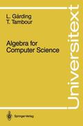 Tambour / Garding |  Algebra for Computer Science | Buch |  Sack Fachmedien