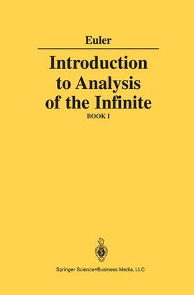 Euler | Introduction to Analysis of the Infinite | Buch | 978-0-387-96824-7 | sack.de